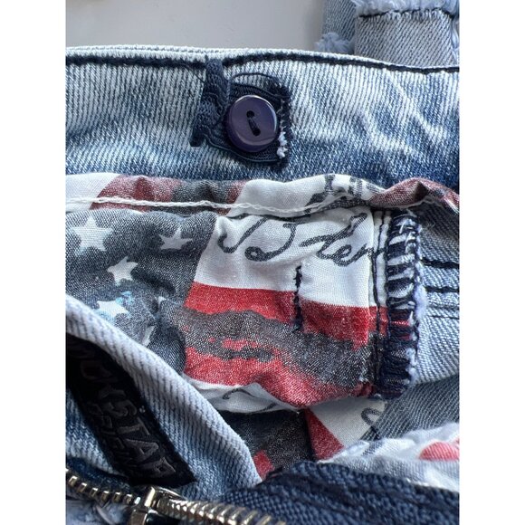 Boys Rockstar Original 2T Blue Sten Stacked Flare Jeans Distressed Denim - Picture 9 of 12